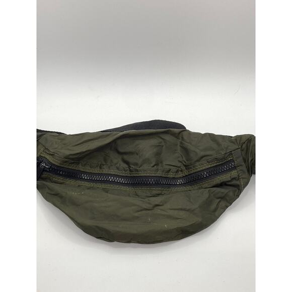 H&M Unisex Adult Dark Green Lightweight Adjustable Strap Belt Bag SZ OS - Picture 1 of 9